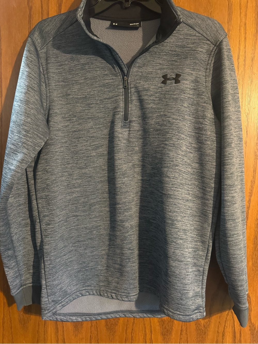Under Armour Men's Heather Gray Quarter-Zip Pullover
